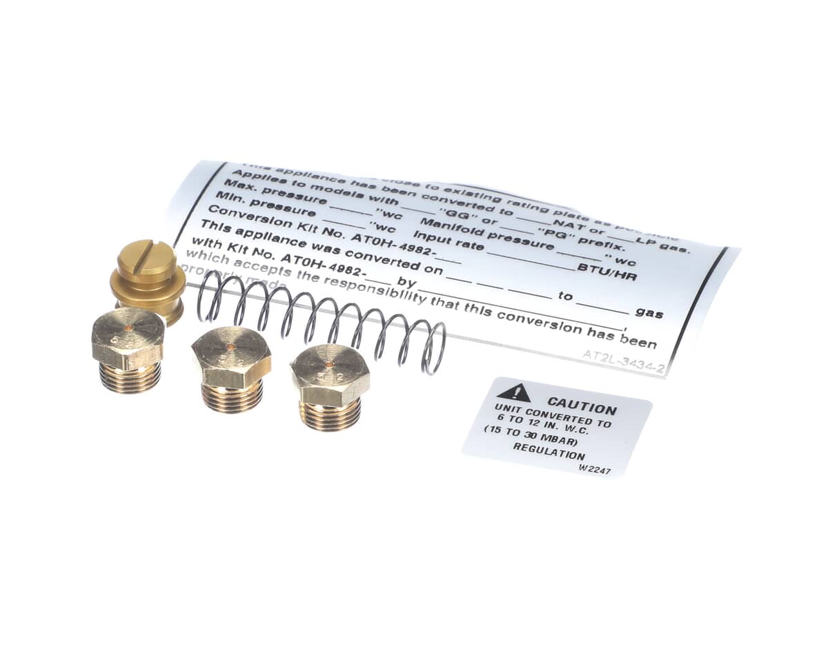 ACCUTEMP PARTS Accutemp AT0H-4982-3 48 Natural Gas To Propane Conversion Kit - SKU ACCAT0H-4982-3