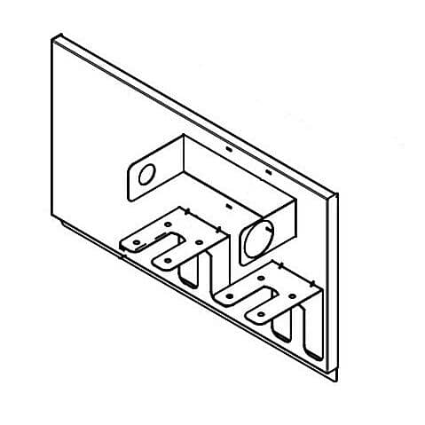ANTUNES PARTS Antunes 0505886 Vzn Vertical Back Plate - SKU AJA0505886