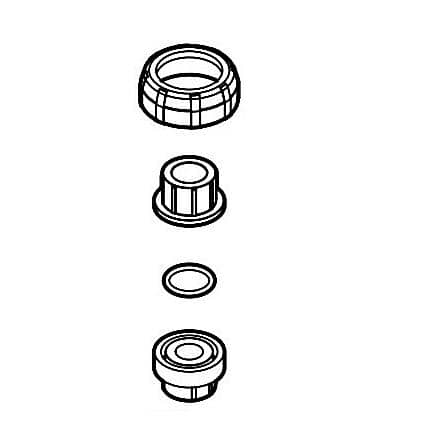 ANTUNES PARTS Antunes 2190150 Union Adaptor 1 NPT W/O-Ring V - SKU AJA2190150