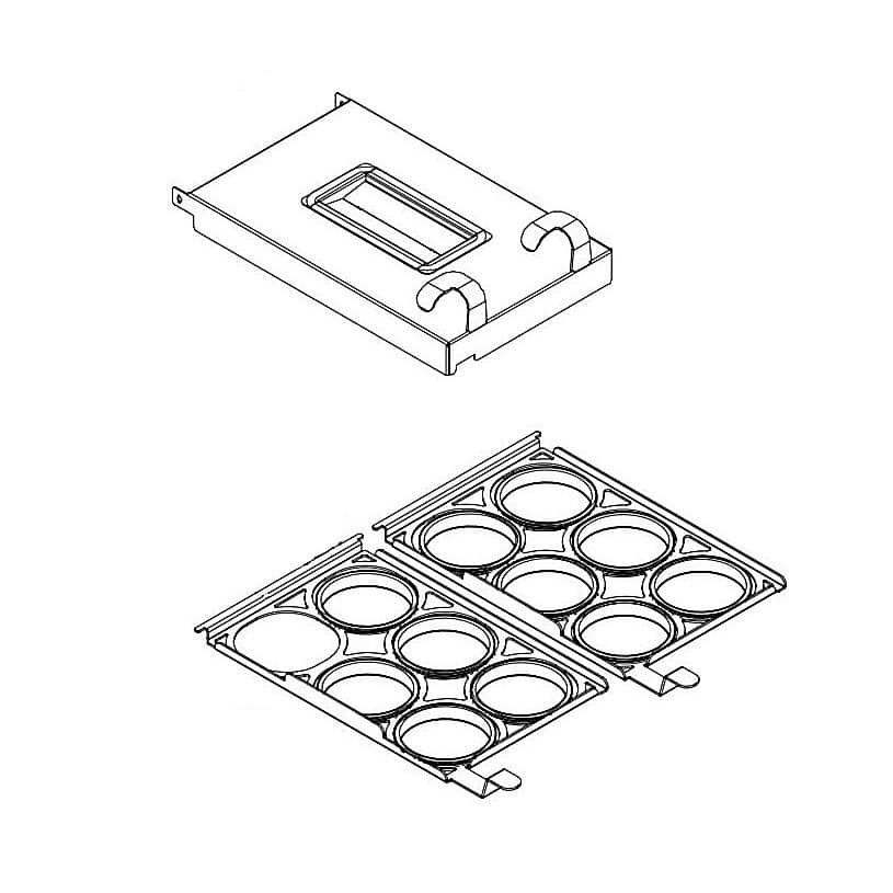 ANTUNES PARTS Antunes 7002316 Sgl Cover & Egg Rack - SKU AJA7002316