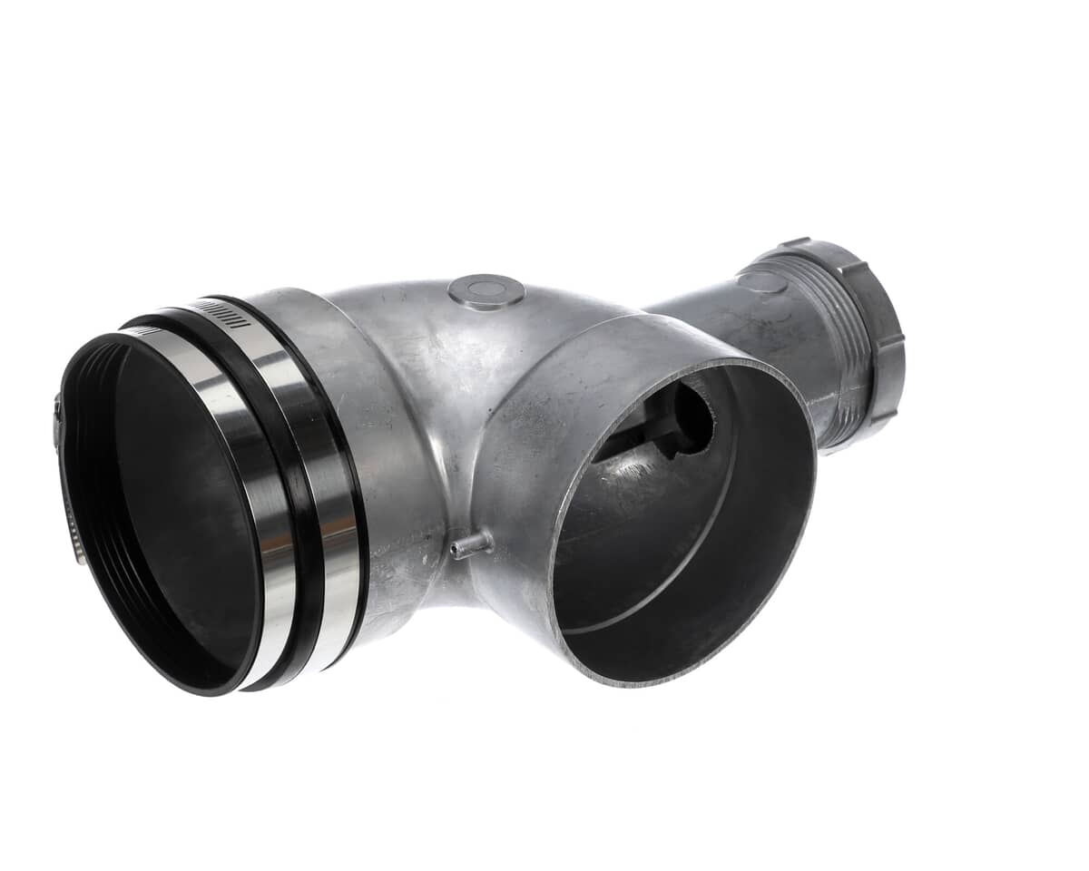 AO SMITH WATER HEATER PARTS AO Smith Water Heater 100187863 4IN Al Exhaust/Condensate Elbow - SKU AOSM100187863