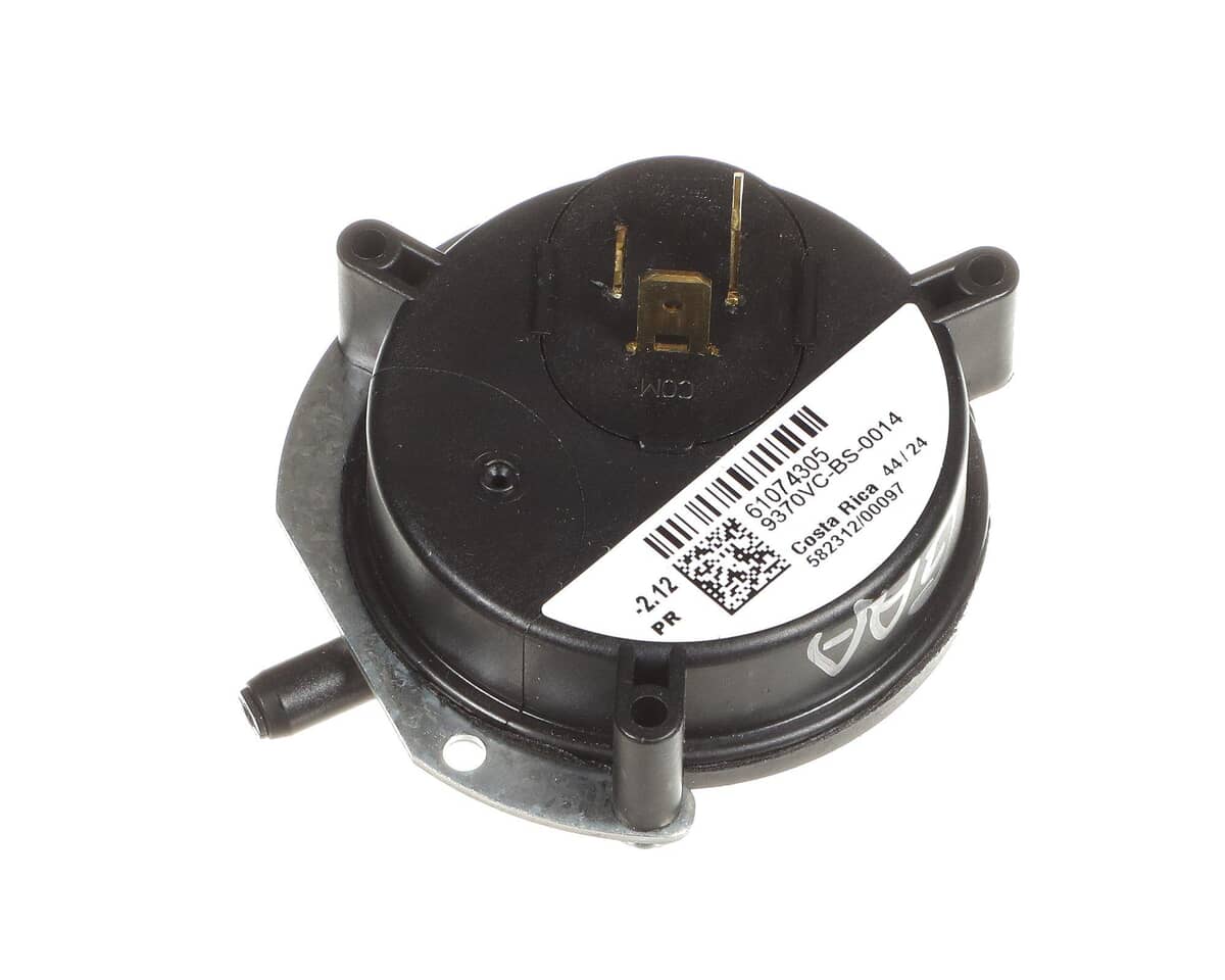 AO SMITH WATER HEATER PARTS AO Smith Water Heater 100227399 Pressure Switch N.C.-2.12IN Wc - SKU AOSM100227399