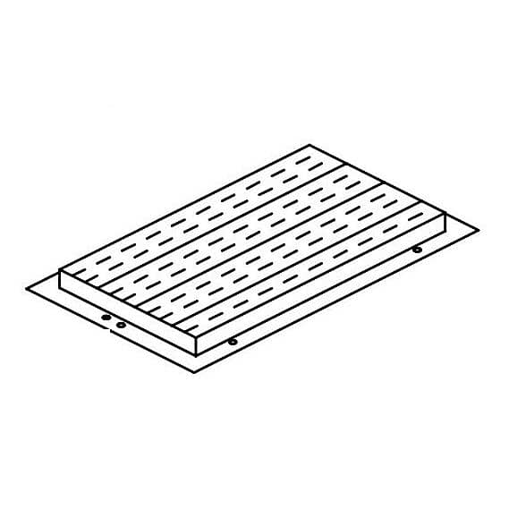 APW WYOTT PARTS APW Wyott 56978 (G)bottom Cover 1/3 Warmer - SKU APW56978