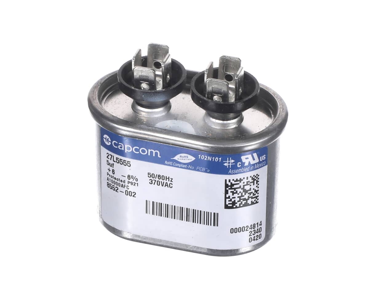 BARD PARTS Bard 8552-002BX Oval Run Capacitor 370V - SKU BARD8552-002BX