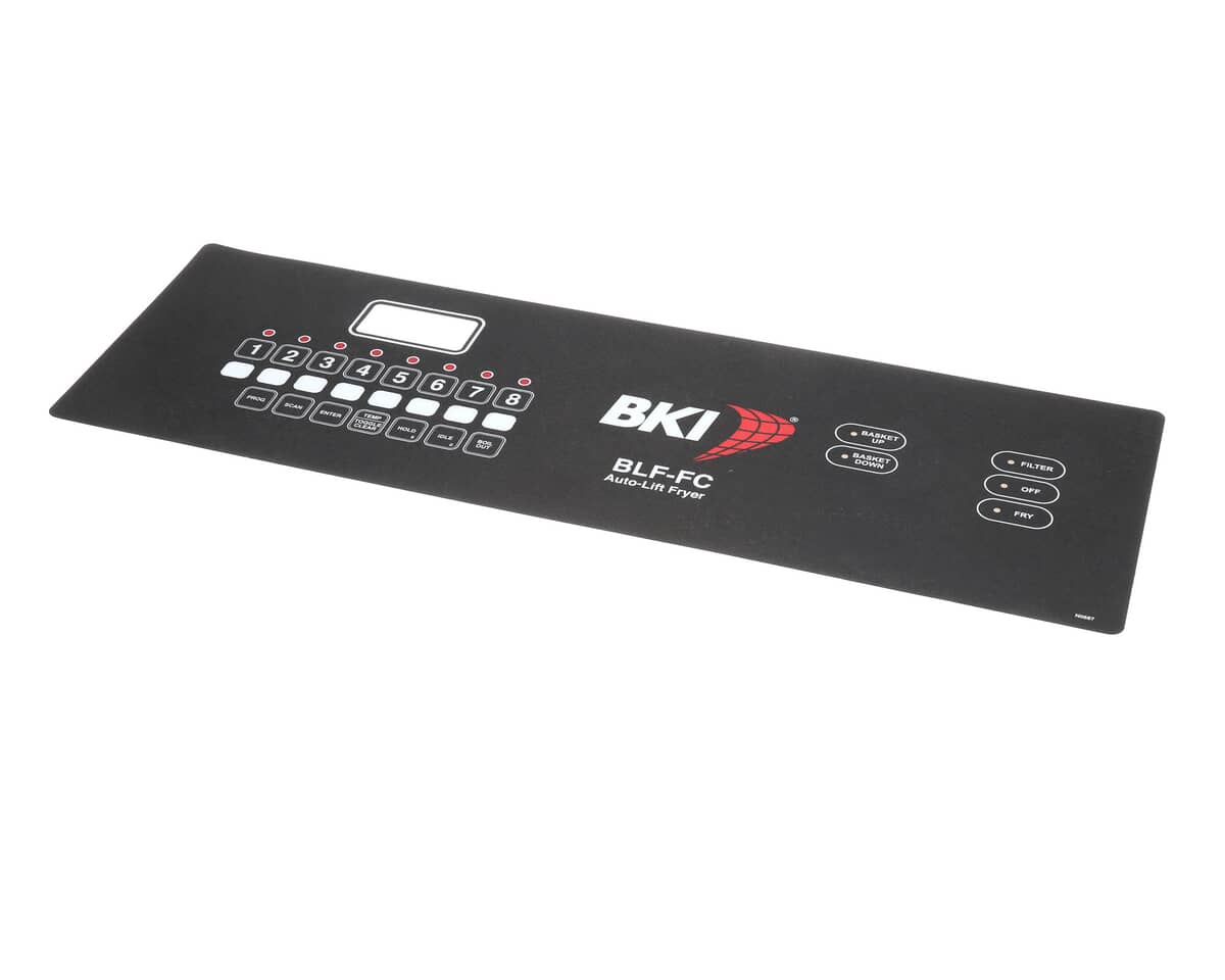 BKI PARTS BKI N0687 Decal Control Panel Blf-Fc - SKU BKIN0687