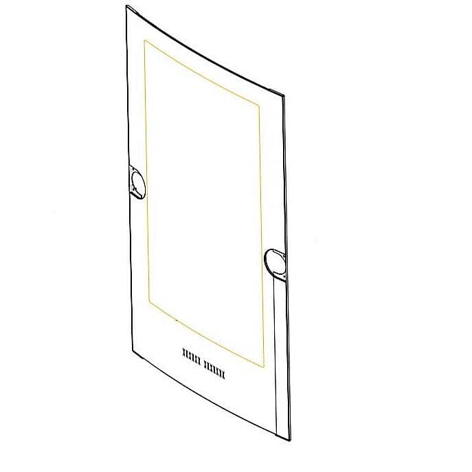 BLODGETT PARTS Blodgett 60494 Glass Exterior 2.20 Assembly Blac - SKU BL60494