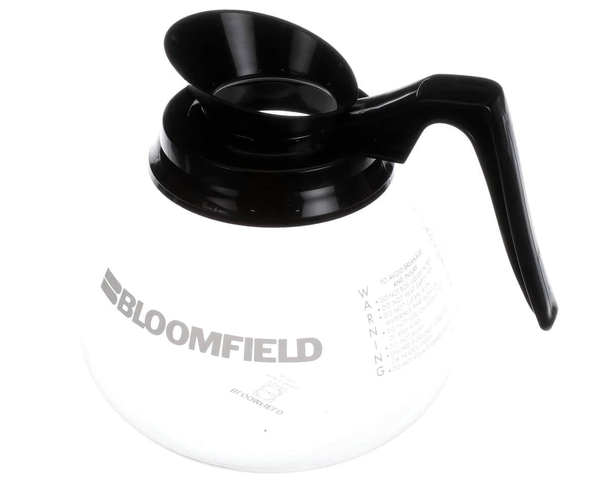 BLOOMFIELD PARTS Bloomfield 4H-REG10112BL1 Glass Decanter / Black Handle - SKU BLM4H-REG10112BL1
