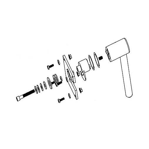 BLODGETT PARTS Blodgett R8150 Door Handle Kit 20G/E - SKU BLR8150