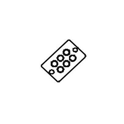 BLODGETT PARTS Blodgett R9586 Nut Hex 6-32 W/Nylon Insert SS - SKU BLR9586