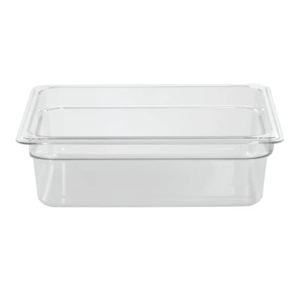 CAMBRO PARTS Cambro 24CW135 1/2 Size 4 In Clear Camwear Food Pan - SKU CAM24CW135