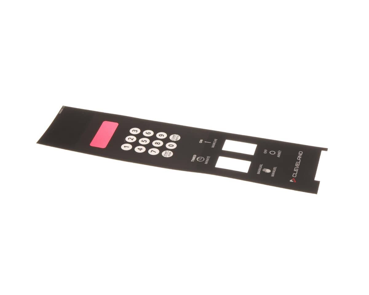 CLEVELAND PARTS Cleveland 106600-1 Label;control Panel;ncc Timer Steam - SKU CLE106600-1