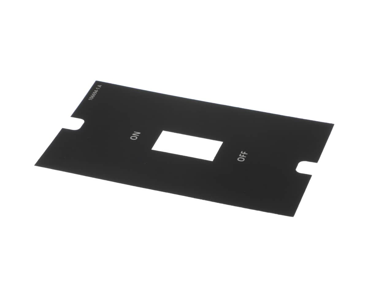 CLEVELAND PARTS Cleveland 106694 Label;power Control Panel Switch No - SKU CLE106694