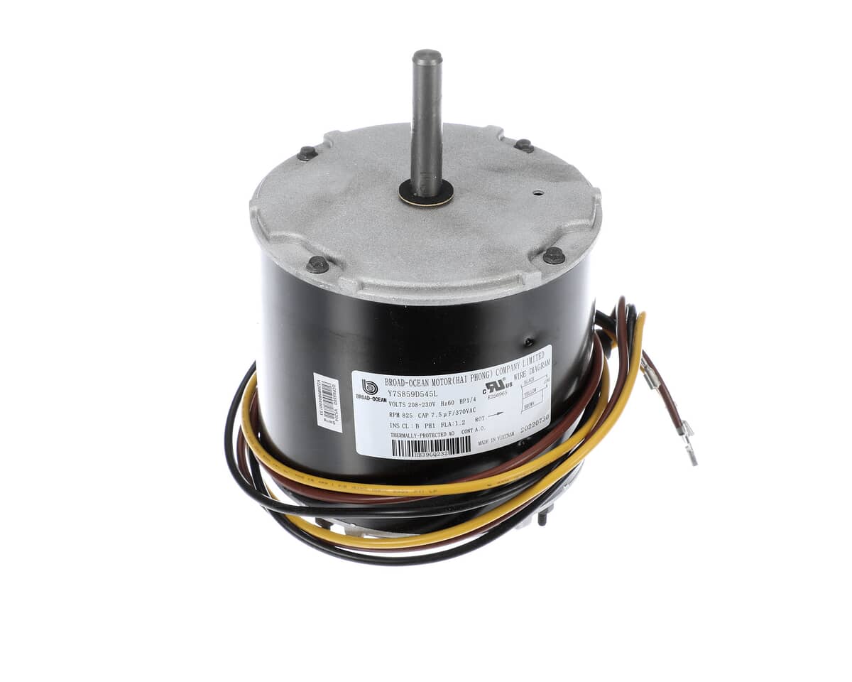CARRIER HVAC PARTS Carrier HVAC HB39GQ232 208-230V1PH 1/4HP 825 RPM Motor - SKU CRRHB39GQ232