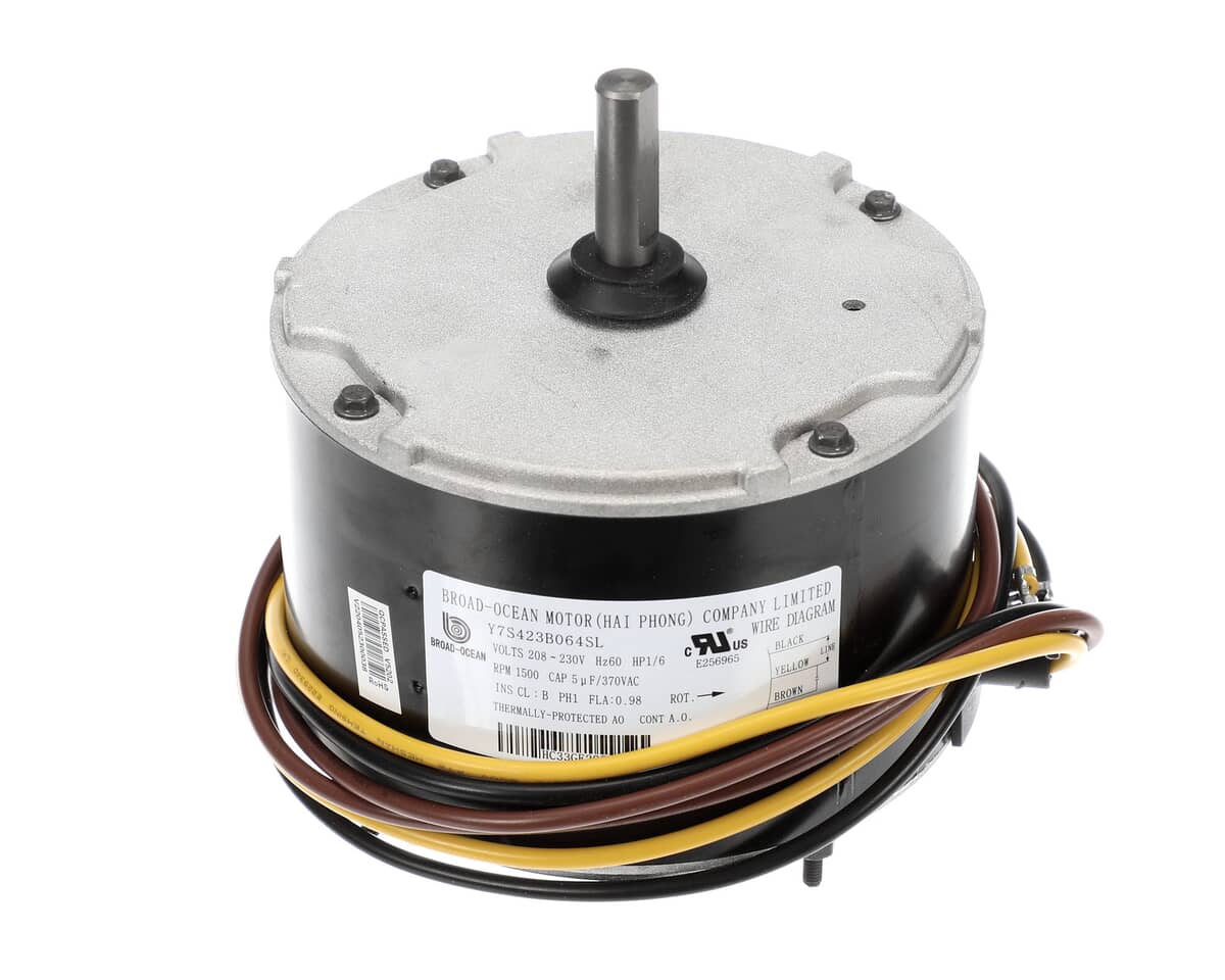 CARRIER HVAC PARTS Carrier HVAC HC33GE208 Condensor Fan Motor - SKU CRRHC33GE208