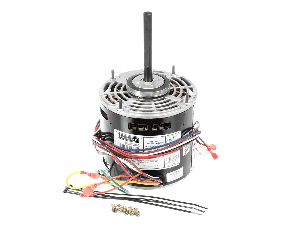 CARRIER HVAC PARTS Carrier HVAC P257-8587 Totaline 1/2 HP 115V 1075 RPM Reversibl - SKU CRRP257-8587