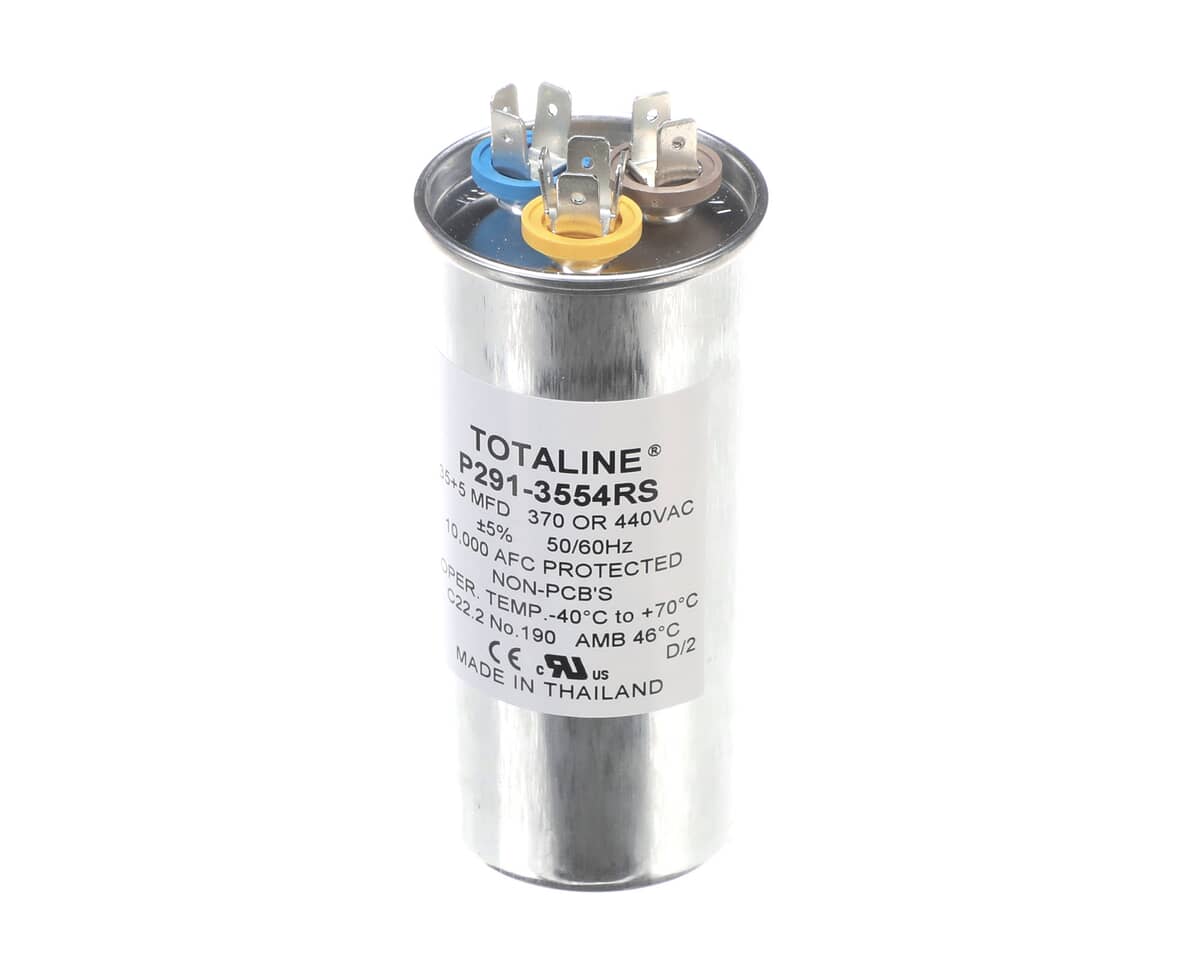 CARRIER HVAC PARTS Carrier HVAC P291-3554RS 35/5 Mfd 440 Dual Capacitor - SKU CRRP291-3554RS