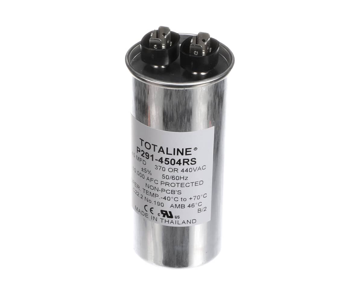CARRIER HVAC PARTS Carrier HVAC P291-4504RS 370 440V Round Run Capacitor 45 Mfd - SKU CRRP291-4504RS