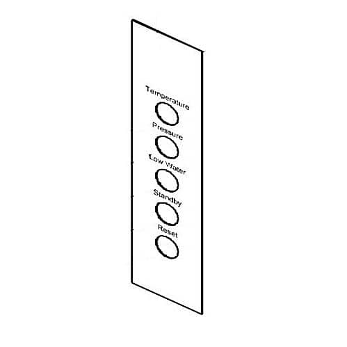 CROWN STEAM PARTS Crown Steam 6590-1 Decal CSO-1 Boiler - SKU CRWN6590-1