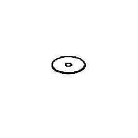 CROWN STEAM PARTS Crown Steam 9078-1 Flat Washer 1 1/2 X 7/16 - SKU CRWN9078-1