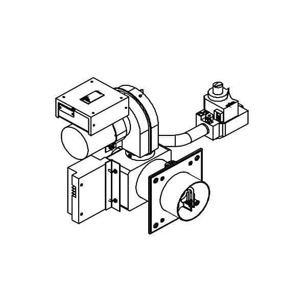CROWN STEAM PARTS Crown Steam 9134-13 Cmpl Burner Assy Nat Gas GLT-30/40 - SKU CRWN9134-13