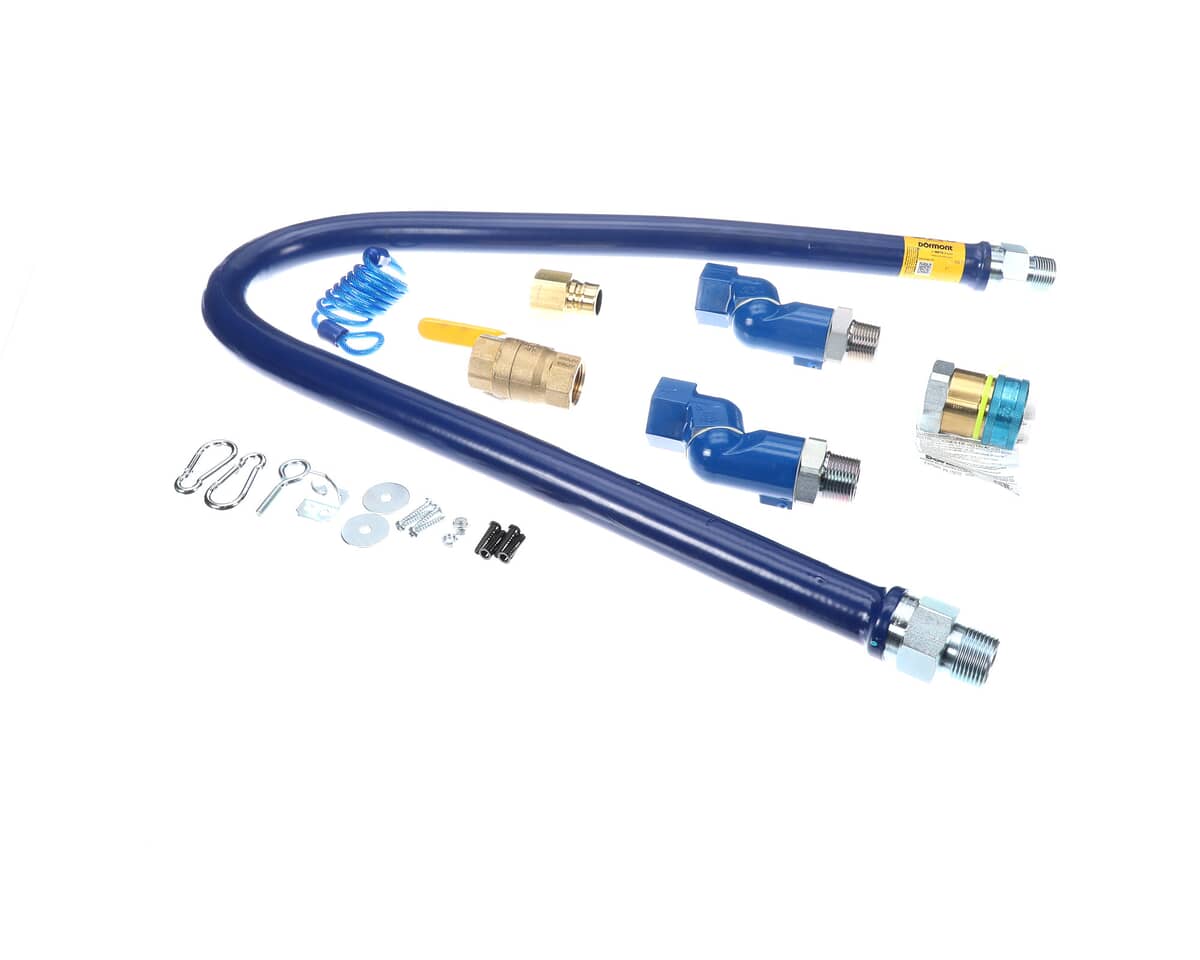 DORMONT PARTS Dormont 16100KIT2S60 1 Dia. 60 Blue Hose Snapfast 2 Swivel - SKU DR16100KIT2S60