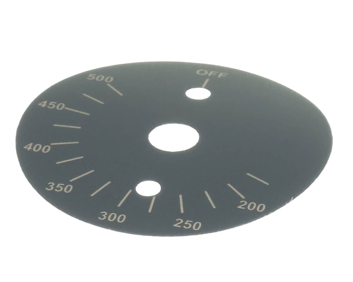 DUKE PARTS Duke 153588 Overlay Cook/Time 1/2 Size Dia - SKU DUK153588