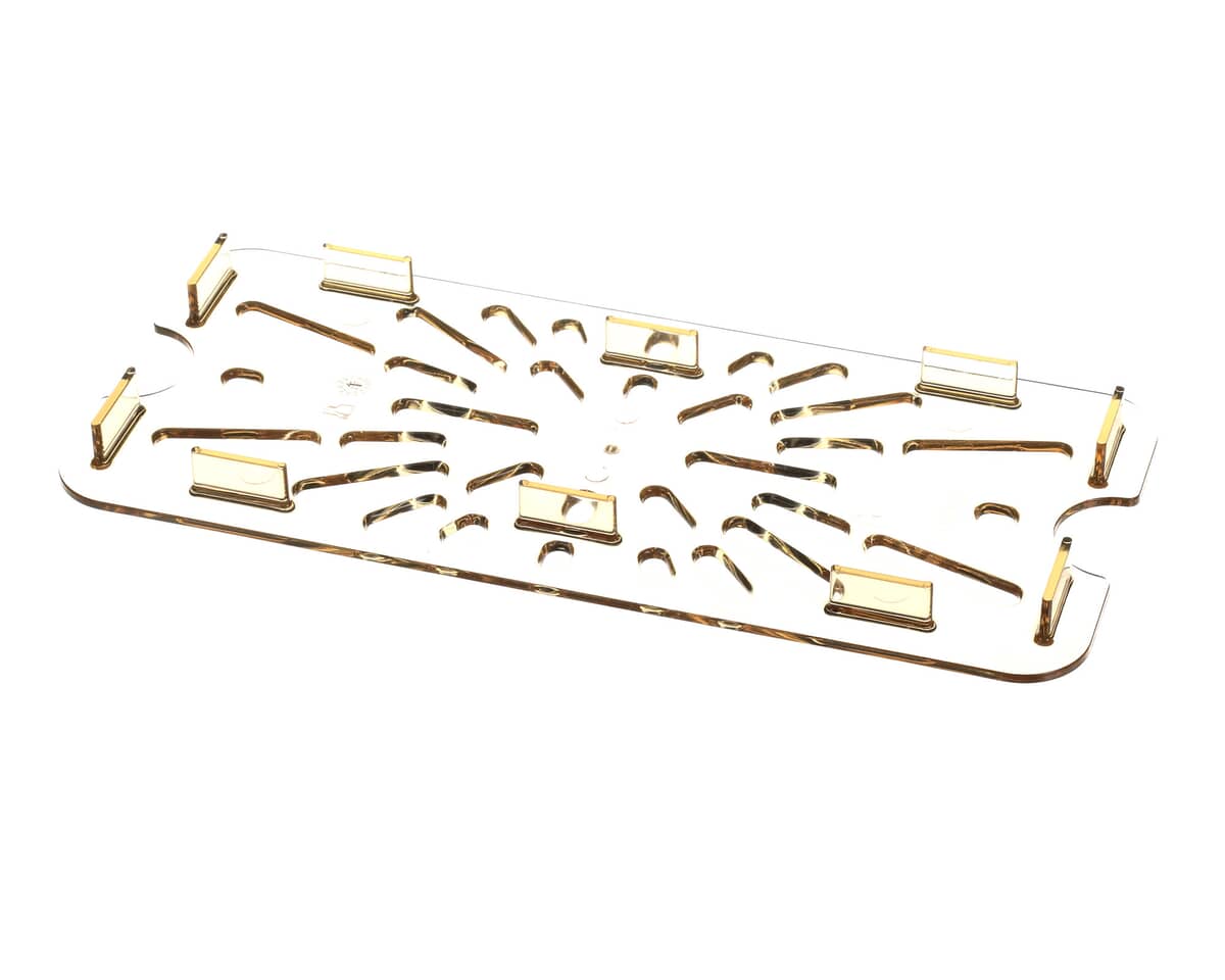 DUKE PARTS Duke 156818 Shelf Drain 1/3 Size-Amber 6-15/16 X 12- - SKU DUK156818