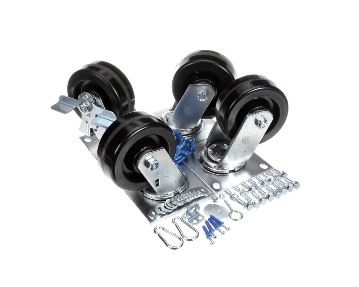 DUKE PARTS Duke FC04 Set Of (4) 5 Plate Casters--So Specs (2) - SKU DUKFC04