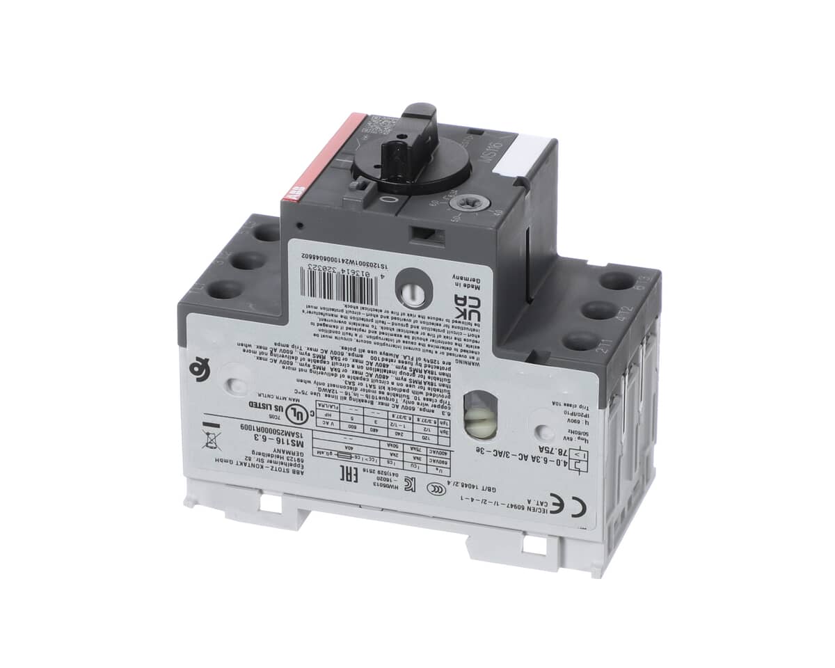 ELECTROLUX PROFESSIONAL PARTS Electrolux Professional 091705 Overload Cutout; 4-6 3A; Ep 0895 - SKU ELX091705