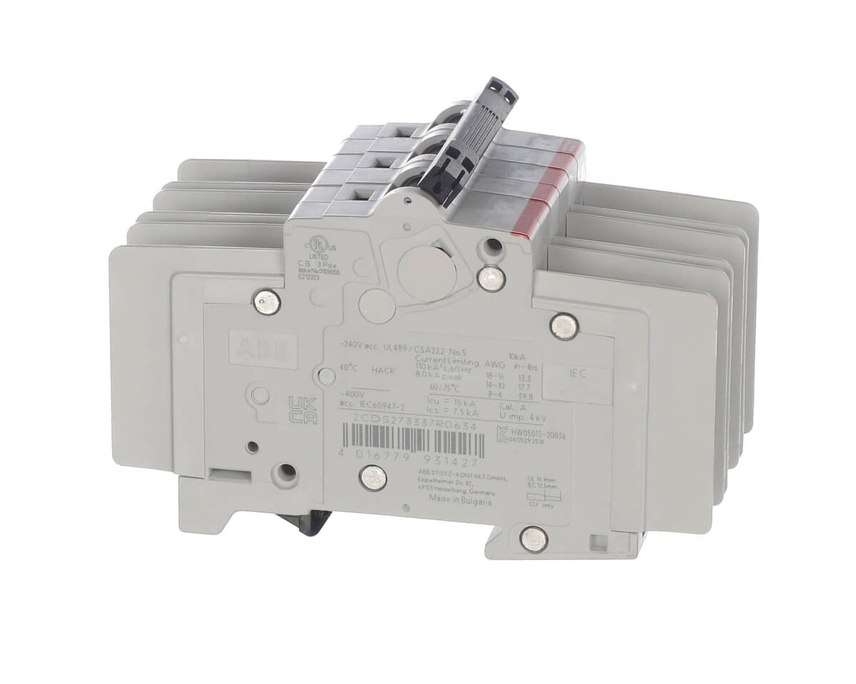 ELECTROLUX PROFESSIONAL PARTS Electrolux Professional 0CK625 Circuit Breaker 63A SU203M - SKU ELX0CK625