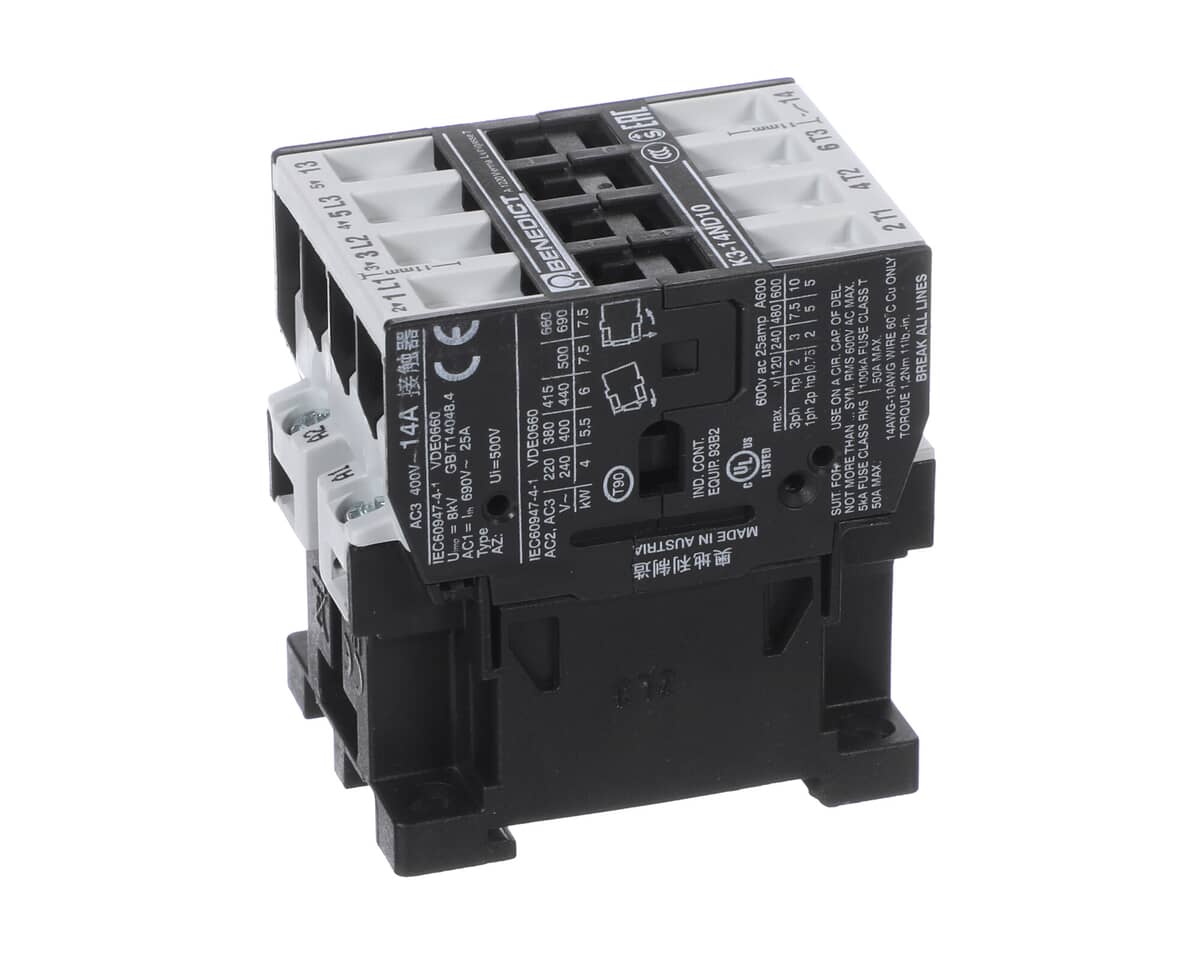 ELECTROLUX PROFESSIONAL PARTS Electrolux Professional 0L0354 Contactor; 220-240V 50HZ/240-264V 60HZ - SKU ELX0L0354