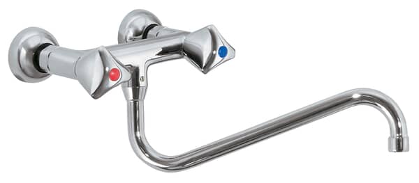 ELECTROLUX PROFESSIONAL PARTS Electrolux Professional 0S1472 Wall Mixer Tap With Swivel Spout; 3/4 - SKU ELX0S1472
