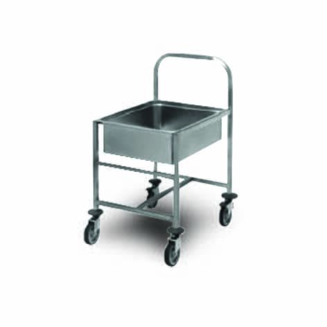 ELECTROLUX PROFESSIONAL PARTS Electrolux Professional 653224 S/Steel Trolley For Tray Gn 2/1 - SKU ELX653224