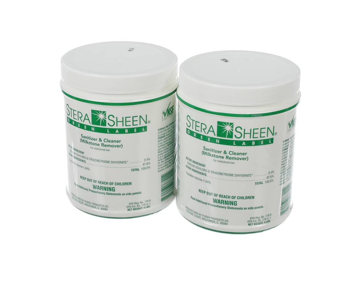 ELECTROLUX PROFESSIONAL PARTS Electrolux Professional 9R0195 Stera-Sheen Green Label 2/4 Lb. - SKU ELX9R0195