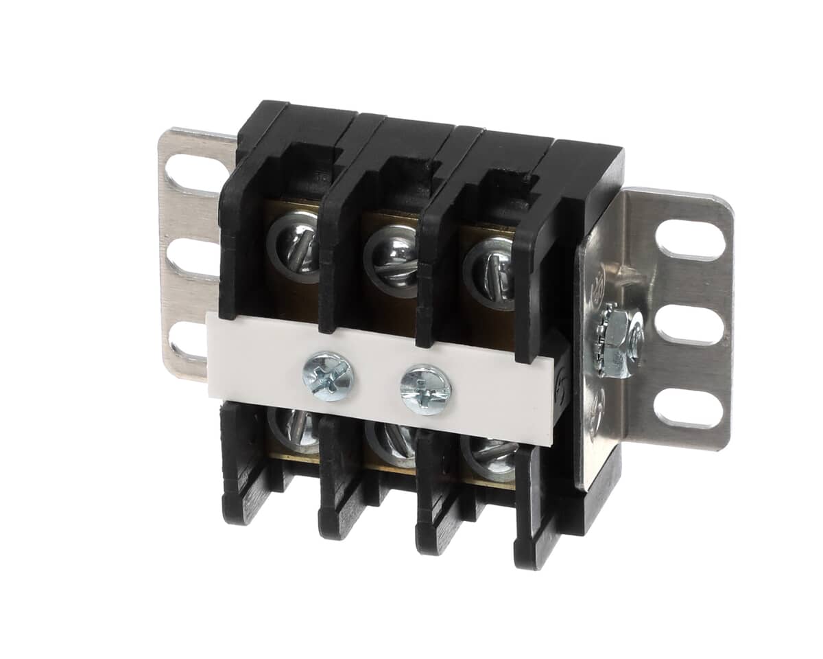 FETCO PARTS Fetco 1052.00010.00 Terminal Block 3 Pole 30AMP - SKU FE1052.00010.00