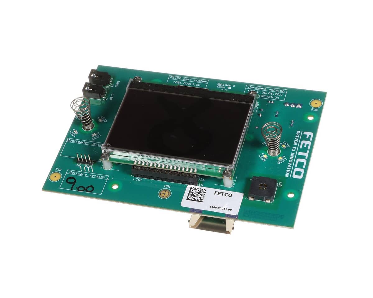 FETCO PARTS Fetco 1102.00246.00 Board And Display Assembly Hw - SKU FE1102.00246.00