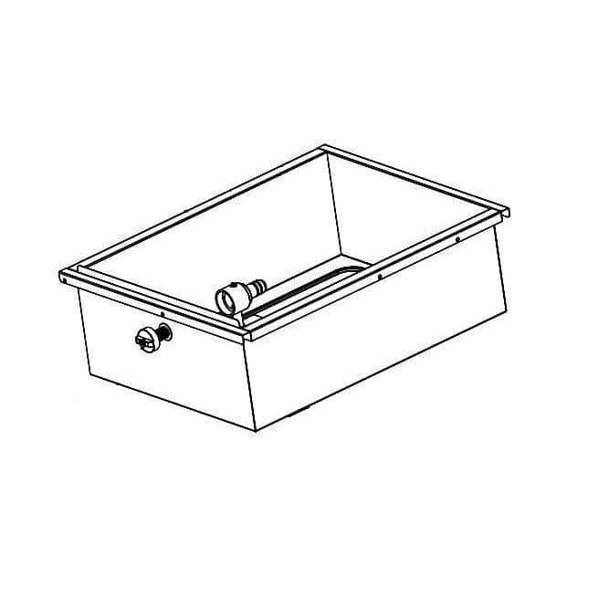 FRYMASTER PARTS Frymaster 1088311SP Pan Assembly Gas Lov-T Filter - SKU FM1088311SP