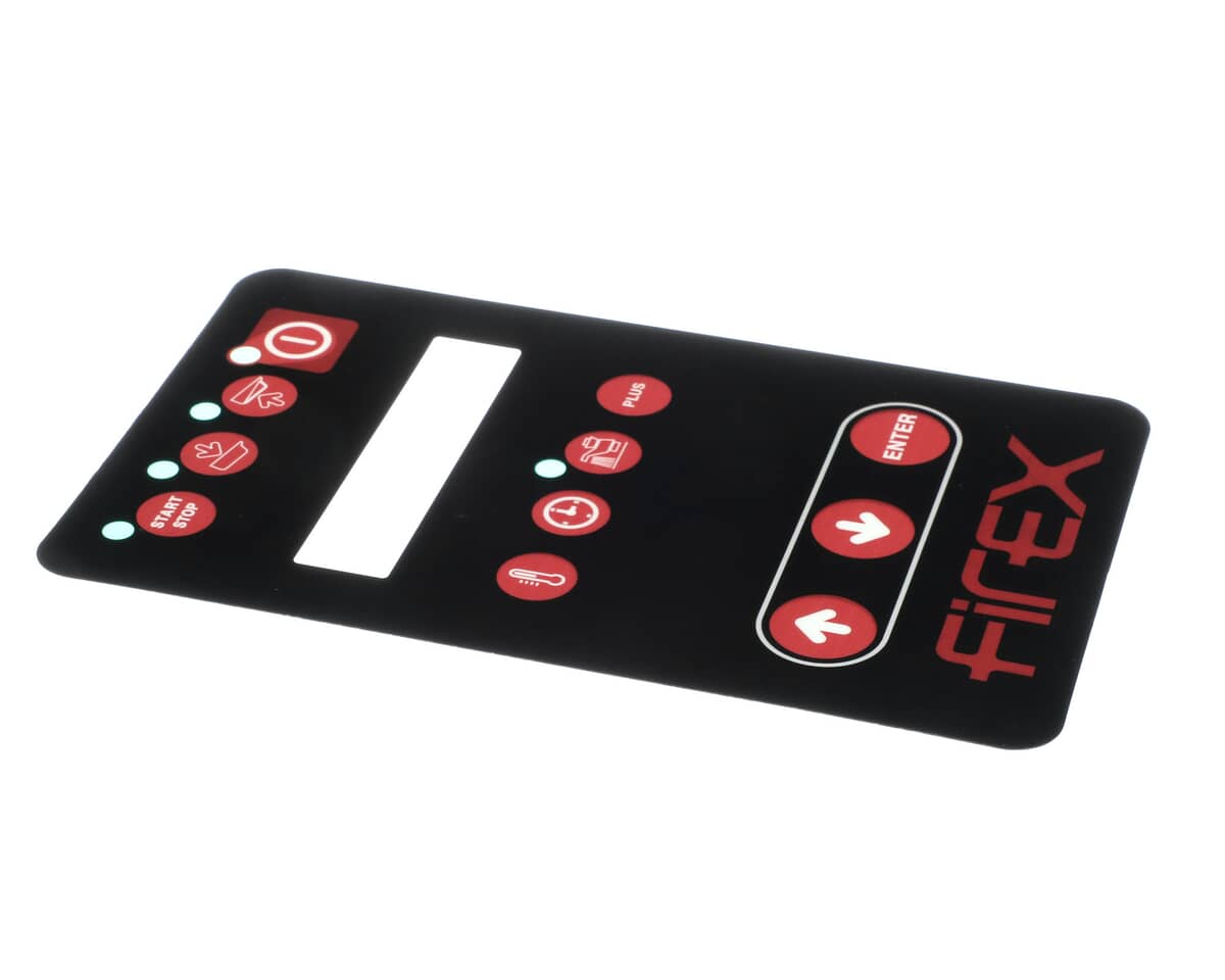 FIREX PARTS Firex 40700300 Stencil Card Keypad LCD Dbr/Pr - SKU FREX40700300
