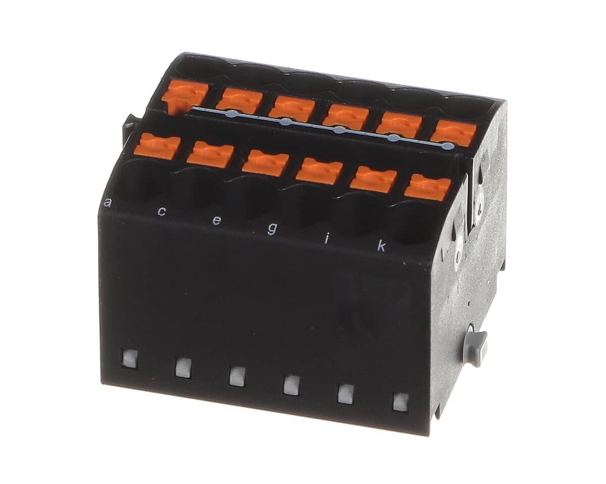 GILES PARTS Giles 21510 Dist.block 12PL 12-26 Awg Black - SKU GIL21510