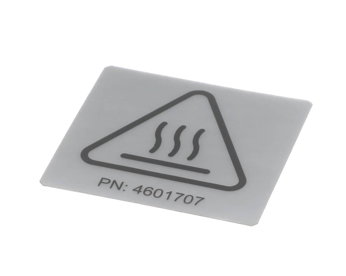 GARLAND PARTS Garland 4601707 Label - Iso Caution Hot - SKU GL4601707