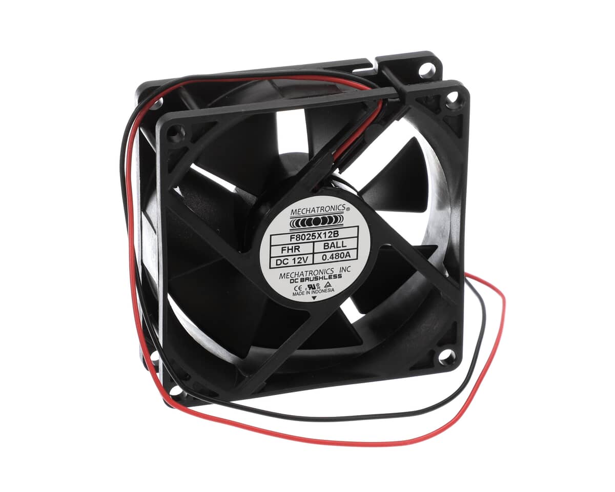 GLASTENDER PARTS Glastender 06003185 Fan Axial 12VDC Condenser F8025X12B- - SKU GLA06003185