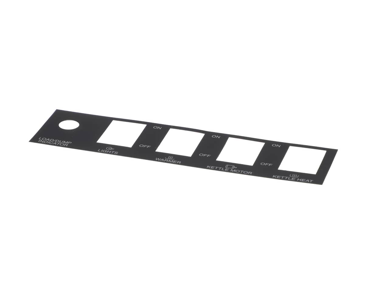 GOLD MEDAL PRODUCTS PARTS Gold Medal Products 48542-30 Rocker Switch Label 5 Pn - SKU GLDM48542-30