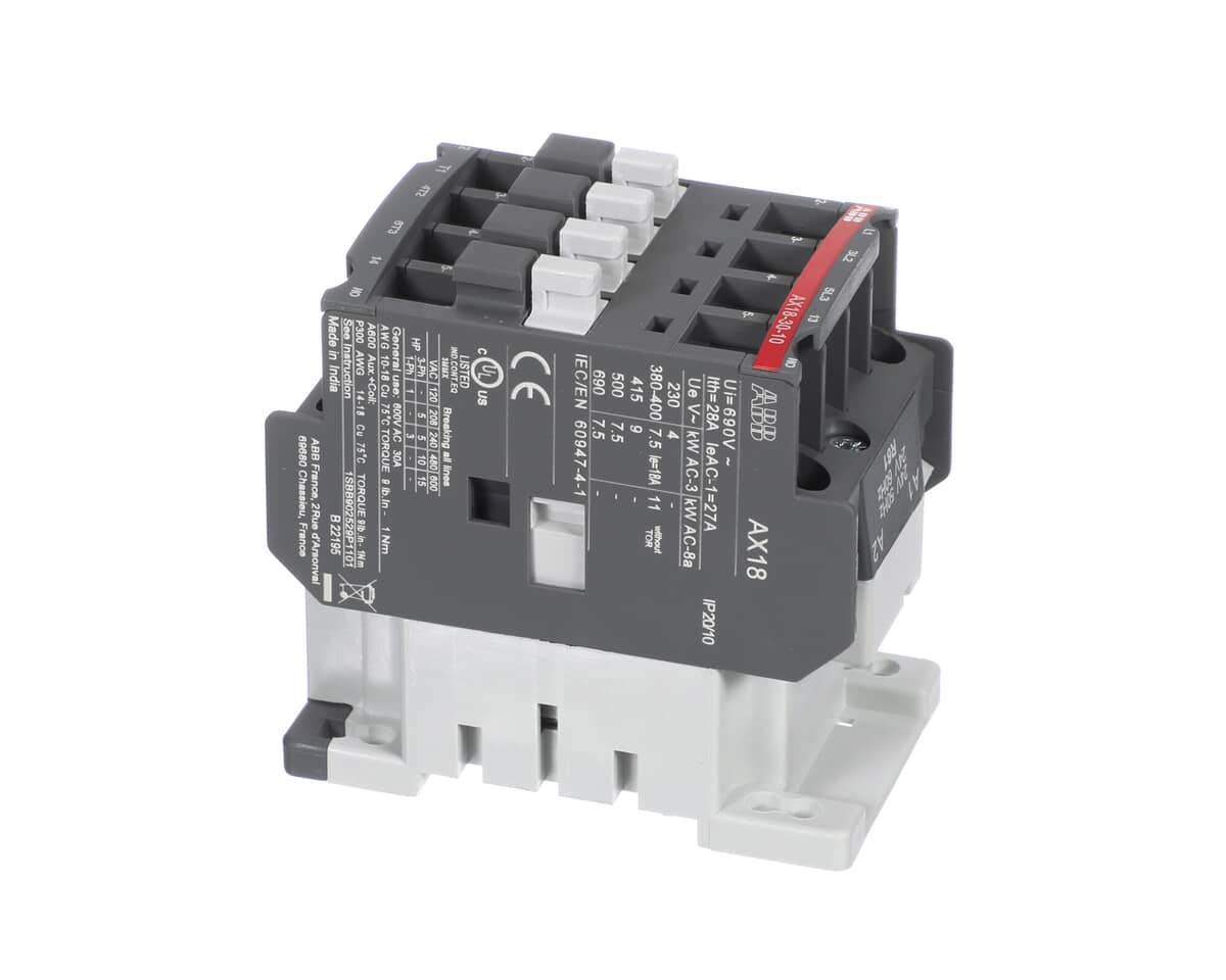 GLOBE PARTS Globe X02060 Contactor (3HP) SP62P-3 - SKU GLOX02060