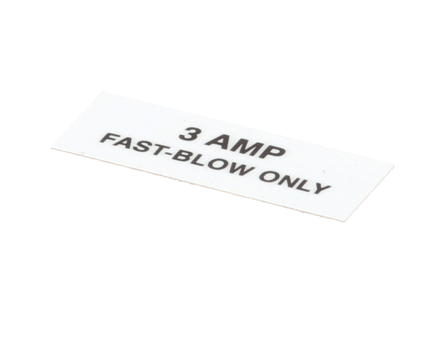 GROEN PARTS Groen 102251 Label 3 Amp Fast-Blow Only - SKU GR102251