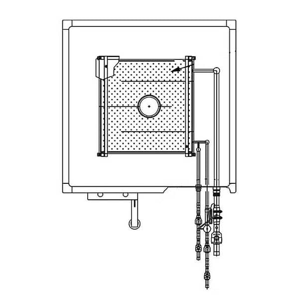 GROEN PARTS Groen 125314 Evaporator Weldment WJ-100 - SKU GR125314