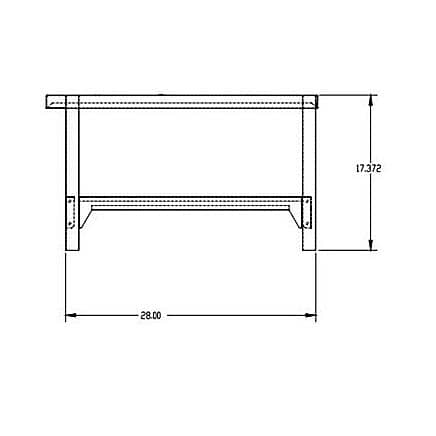 GROEN PARTS Groen 138580 Weldment Stand Hy 5G Ds - SKU GR138580