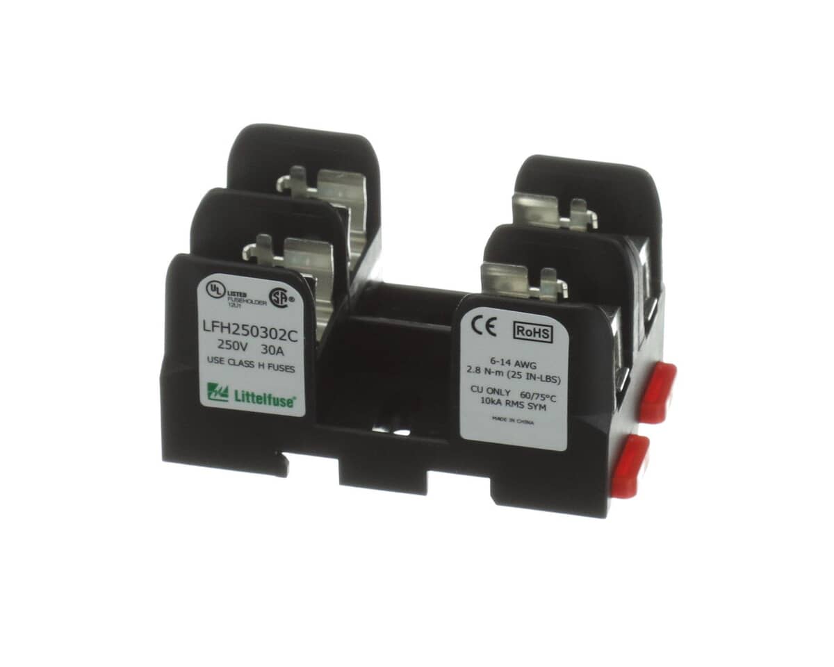 GROEN PARTS Groen NT1074 Fuseblock- 2-POLE R25030-2PR 2P 30A 250V - SKU GRNT1074