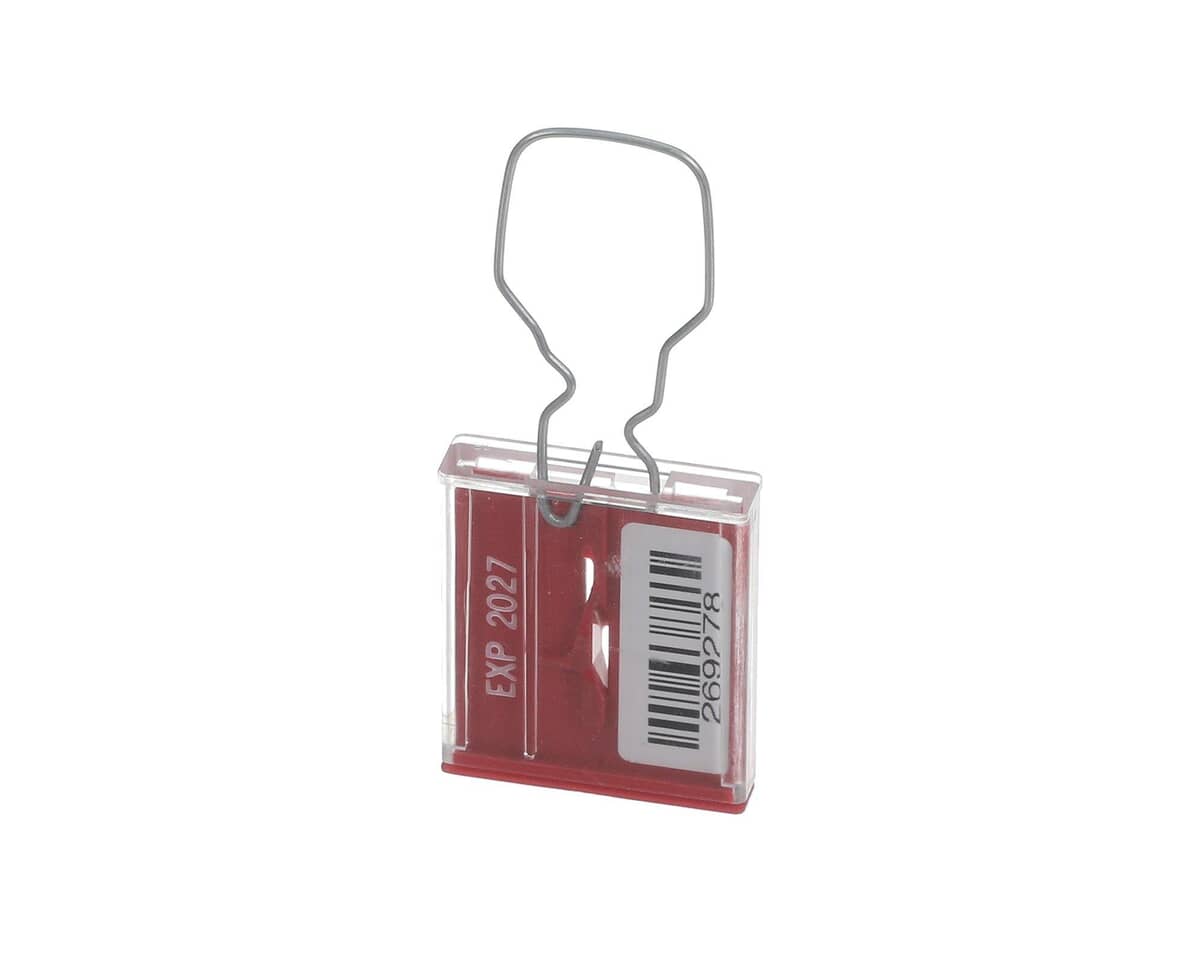HENNY PENNY PARTS Henny Penny 167160-026 Fryer Safety Inspection Tag Red Exp 2027 - SKU HEN167160-026