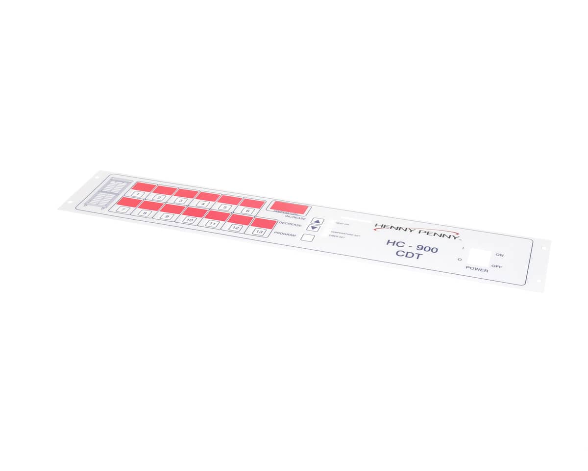 HENNY PENNY PARTS Henny Penny 33874 Decal-Control Panel Kfc-Vent S - SKU HEN33874