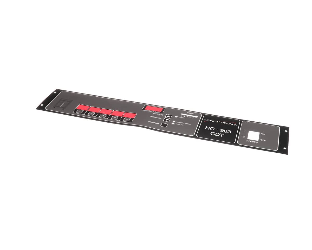 HENNY PENNY PARTS Henny Penny 52347 DECAL-5CDT Control Panel S - SKU HEN52347